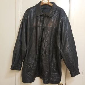 RAFFAELO leather jacket 4XL